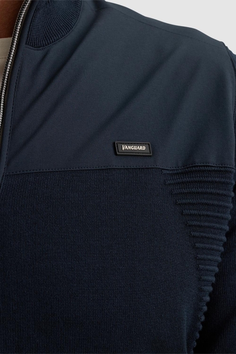 Vanguard zip jacket cotton modal